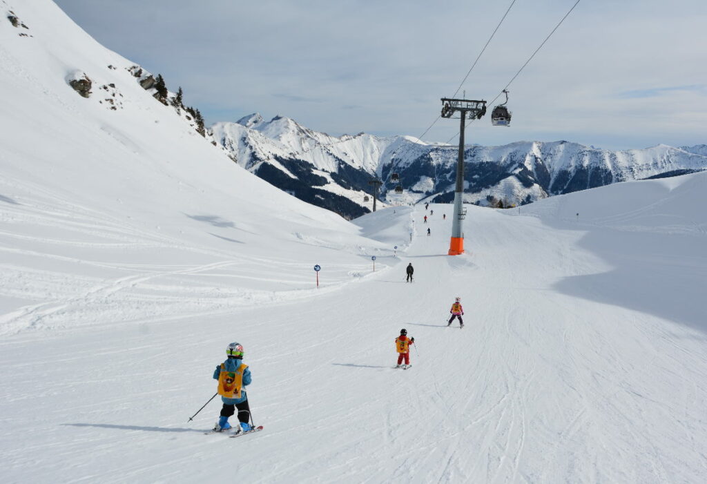 Skiurlaub mit Kindern Österreich - wie groß muß das perfekte Skigebiet sein?